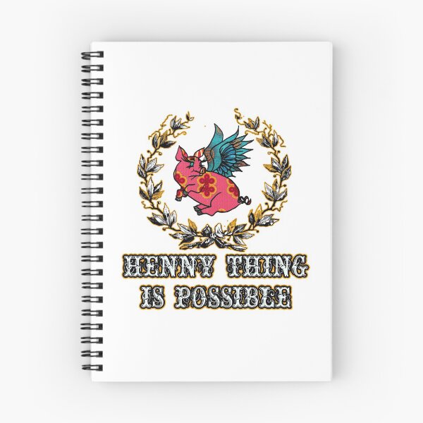 Item preview, Henny Thing is Possible Flying Pig designed and sold by artbyomega.