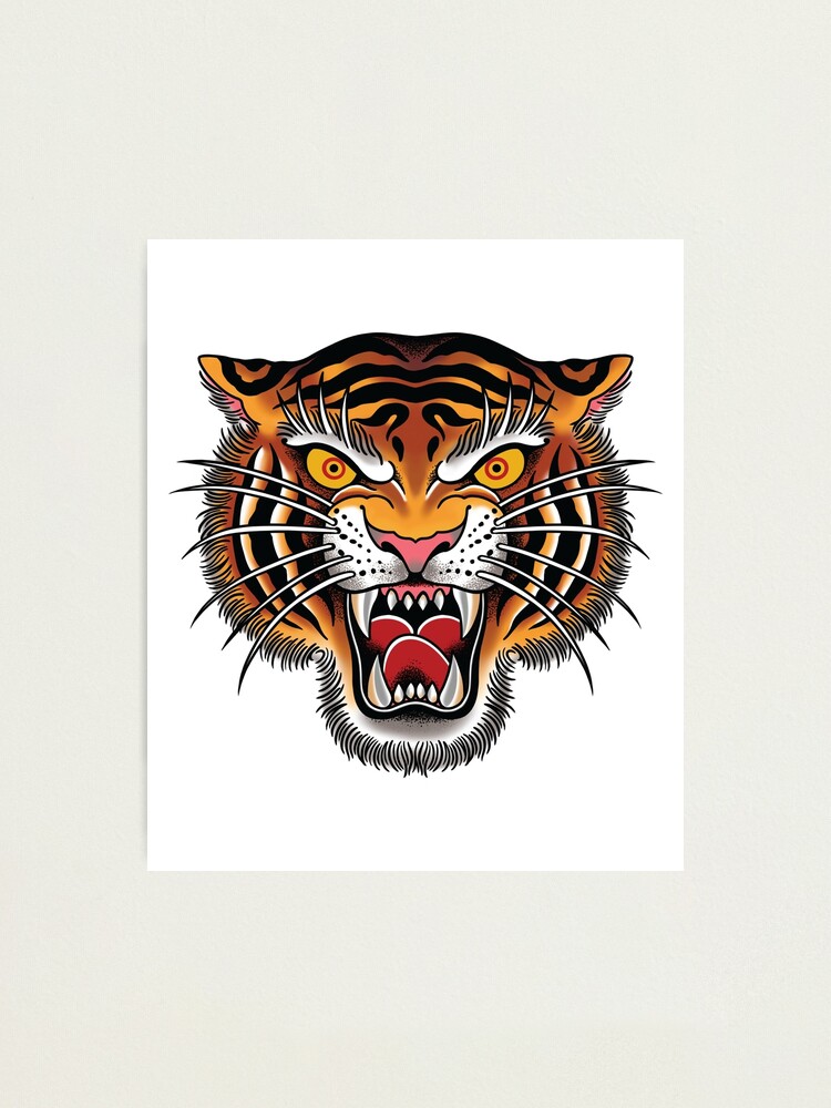 Tiger Head Tattoo Design Tiger Head Tattoo Design