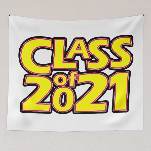 Item preview, Grad Class of 2021 Yellow with a Crimson Red Border designed and sold by gkillerb.