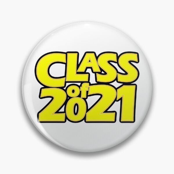 Artikelvorschau, Grad Class of 2021 Yellow with a Golden Border entworfen und verkauft von gkillerb.