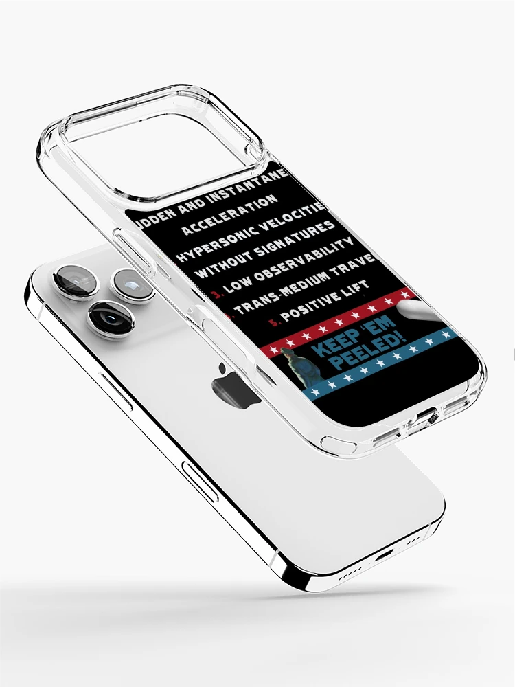 Thumbnail 2 of 5, iPhone Case, Five Observables (Light Text) designed and sold by Dan Zetterström.