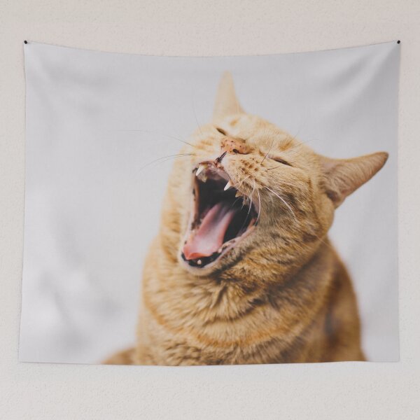 Item preview, Cat Yawn designed and sold by smithsarah1500.