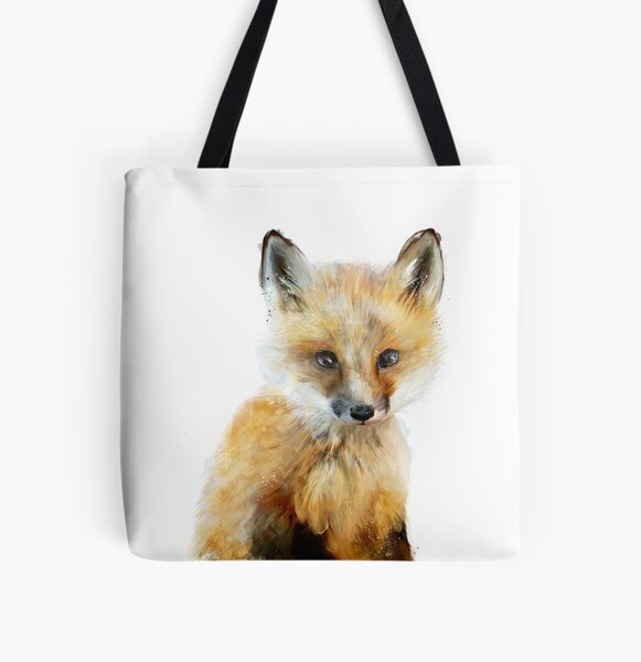 Little Fox All Over Print Tote Bag