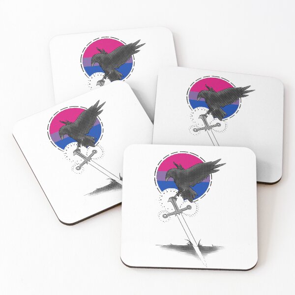 Item preview, Bi Raven designed and sold by Kathryn Oddpattern.