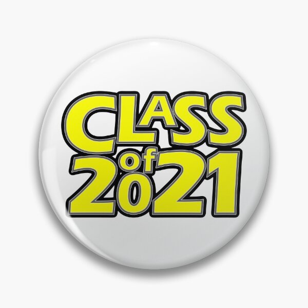 Artikelvorschau, Grad Class of 2021 Yellow with a Grey Border entworfen und verkauft von gkillerb.