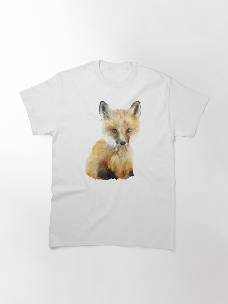 Thumbnail 2 of 7, Classic T-Shirt, Little Fox designed and sold by Amy Hamilton.
