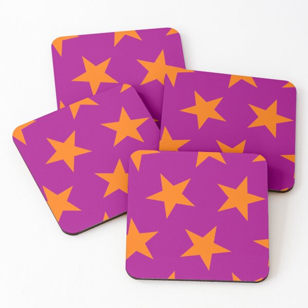 Item preview, Magenta + Orange Star Design designed and sold by drewroach16.