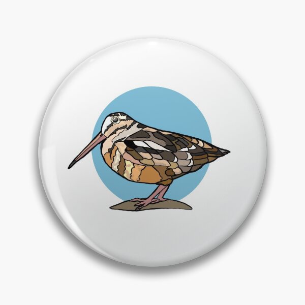 Item preview, Clip Art Style American Woodcock designed and sold by NewWorldAster.