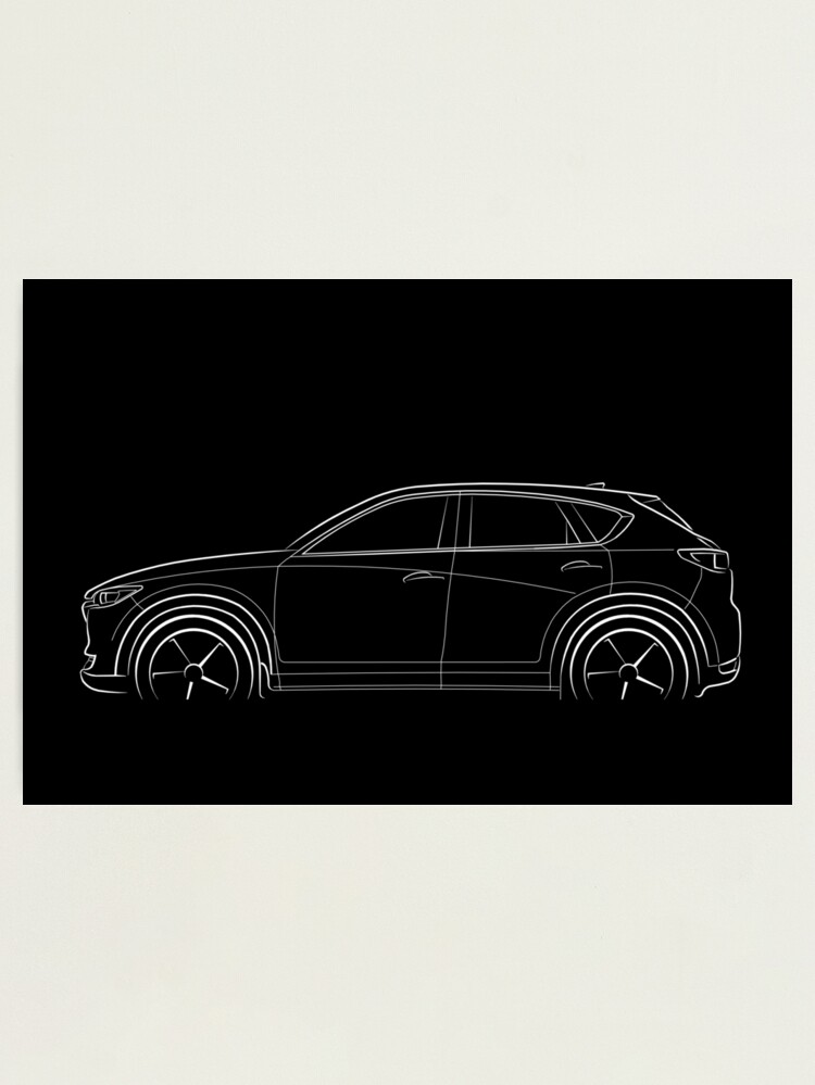 MAZDA CX-5 ディーラー限定　スケッチフォトスタンド Mazda CX-5 014 - Safari ripped graphics - Street Race Graphics