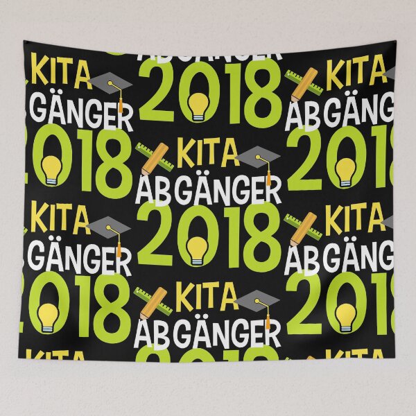 Item preview, KITA ABGÄNGER 2018 schoolchild enrollment elementary school gift idea designed and sold by Mark Sukra.