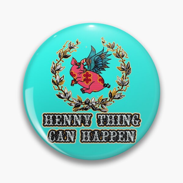 Item preview, Henny Thing can Happen Flying Pig designed and sold by artbyomega.