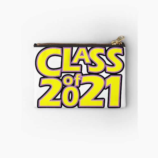 Item preview, Grad Class of 2021 Yellow with a Light Purple Border designed and sold by gkillerb.