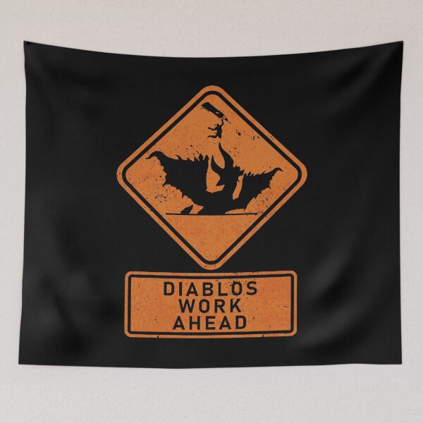 Item preview, Diablos Work Ahead designed and sold by CCCDesign.