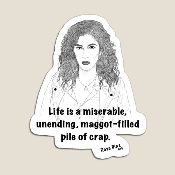 Item preview, Rosa Diaz Art from Brooklyn 99 designed and sold by KristenPArt.