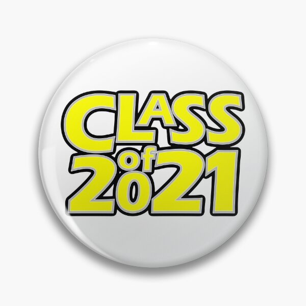 Artikelvorschau, Grad Class of 2021 Yellow with a Silver Border entworfen und verkauft von gkillerb.