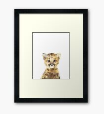 Little Mountain Lion Framed Print