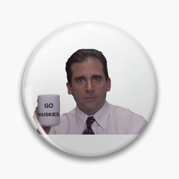 Artikelvorschau, Go Huskies - Michael Scott entworfen und verkauft von drewroach16.