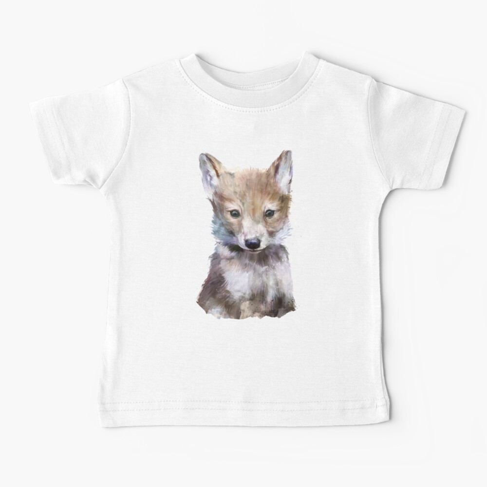 Little Wolf Baby T-Shirt