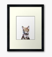Little Wolf Framed Print
