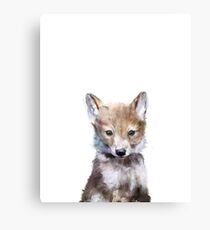 Little Wolf Canvas Print
