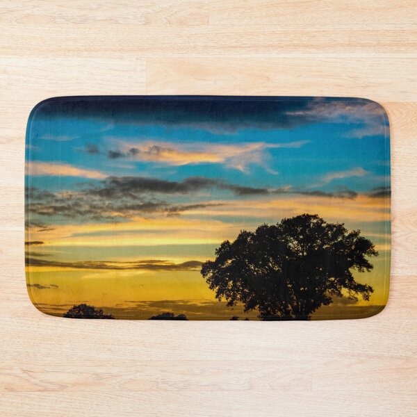 Item preview, Oak Tree Sunset Silhouette designed and sold by FOLK ART FUSION by heidiannemorris.