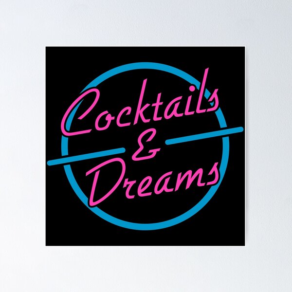 Item preview, Cocktails & Dreams designed and sold by A Brand With No Name.