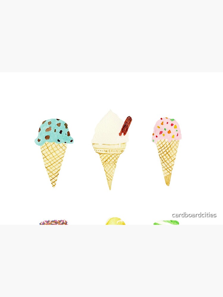 ice cream selection by cardboardcities