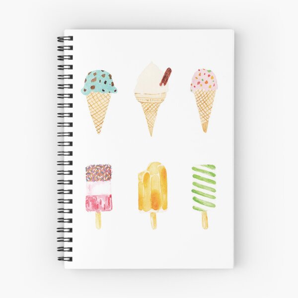 Item preview, ice cream selection designed and sold by cardboardcities.
