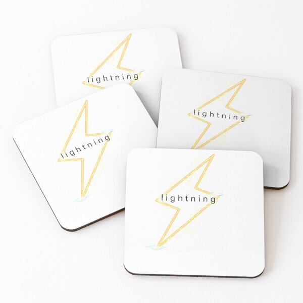 Item preview, Lightning yellow stickers  designed and sold by Monlin.