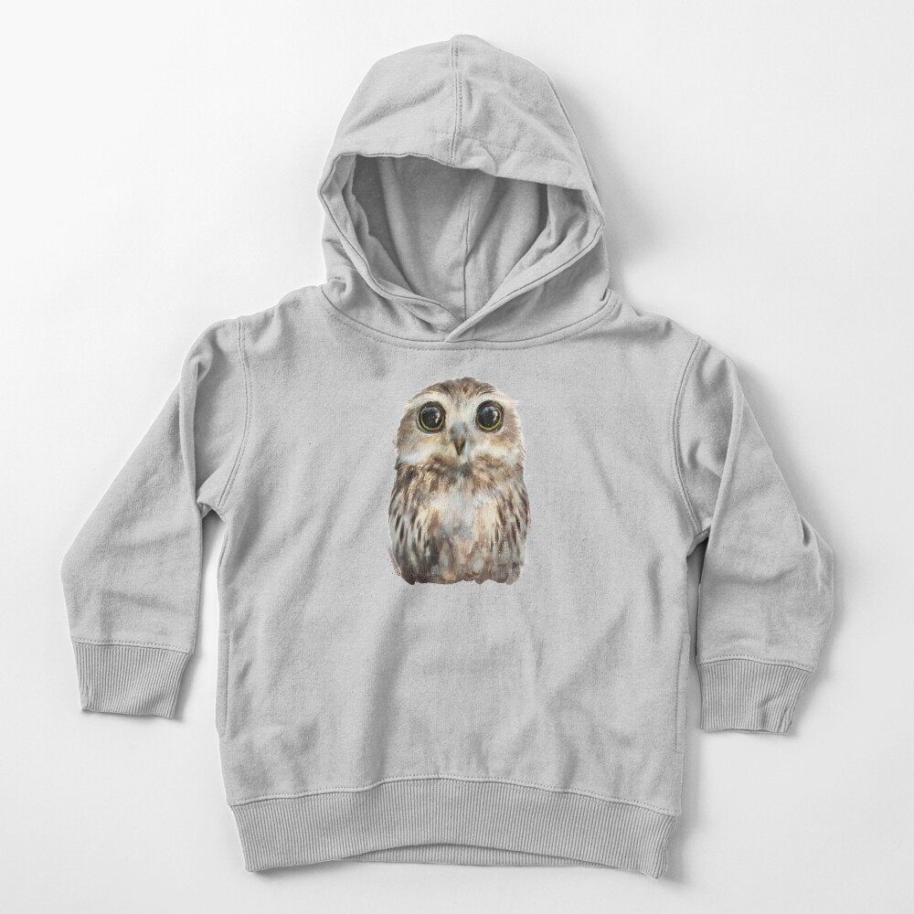 Little Owl Toddler Pullover Hoodie