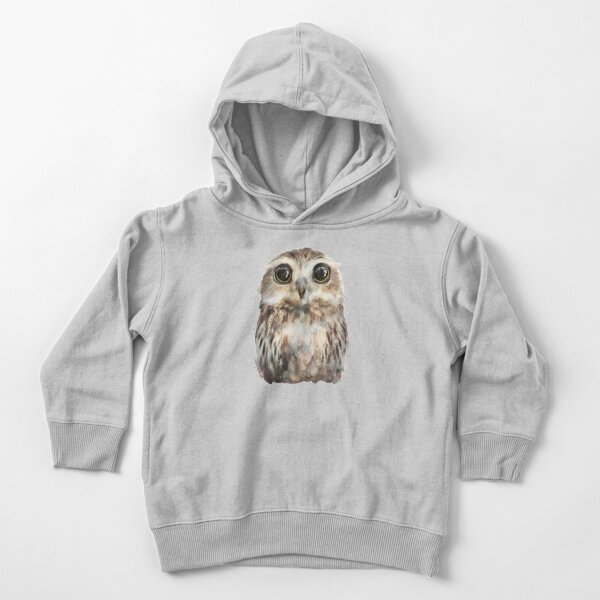 Little Owl Toddler Pullover Hoodie