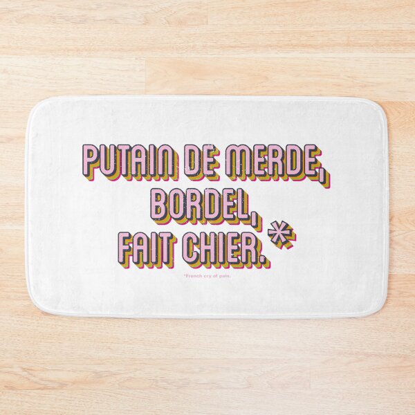Item preview, PUTAIN DE MERDE | FRENCH CRY OF PAIN designed and sold by axelle1410.