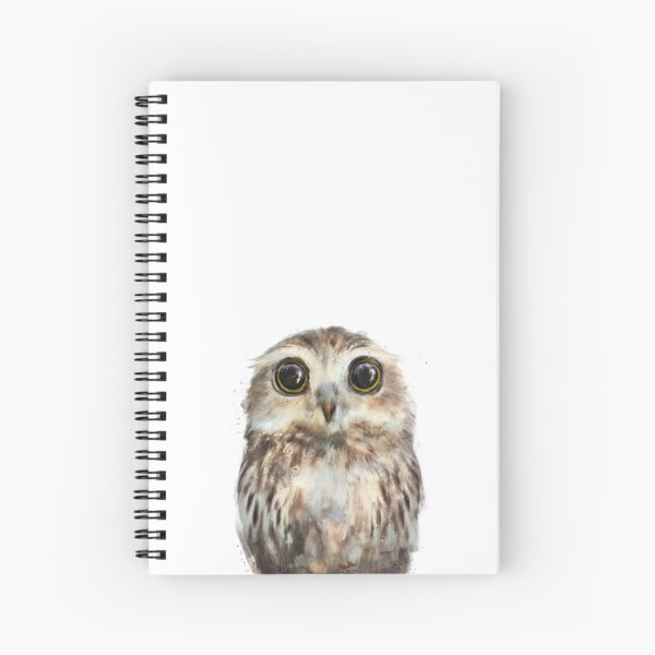 Little Owl Spiral Notebook