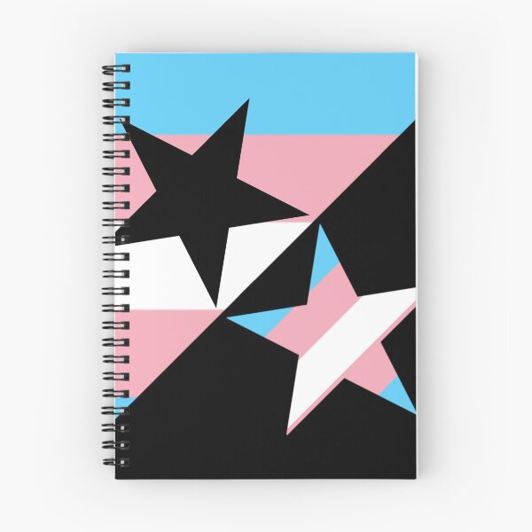Item preview, Trans Anarchist (Tranarchist) Star Flag designed and sold by JayAceAro.