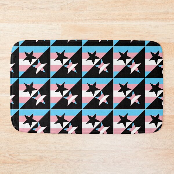 Item preview, Trans Anarchist (Tranarchist) Star Flag designed and sold by JayAceAro.