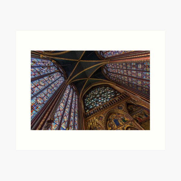 Sainte Chapelle in Paris Art Print