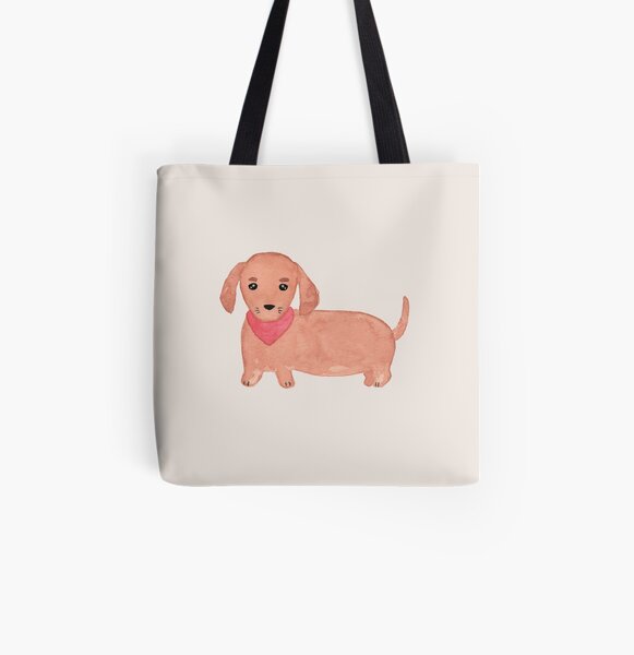 Dachshund - Sausage Dog All Over Print Tote Bag