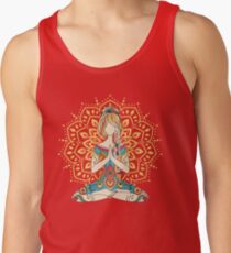 Yoga Om Chakras Mindfulness Meditation Zen 4 Tank Top