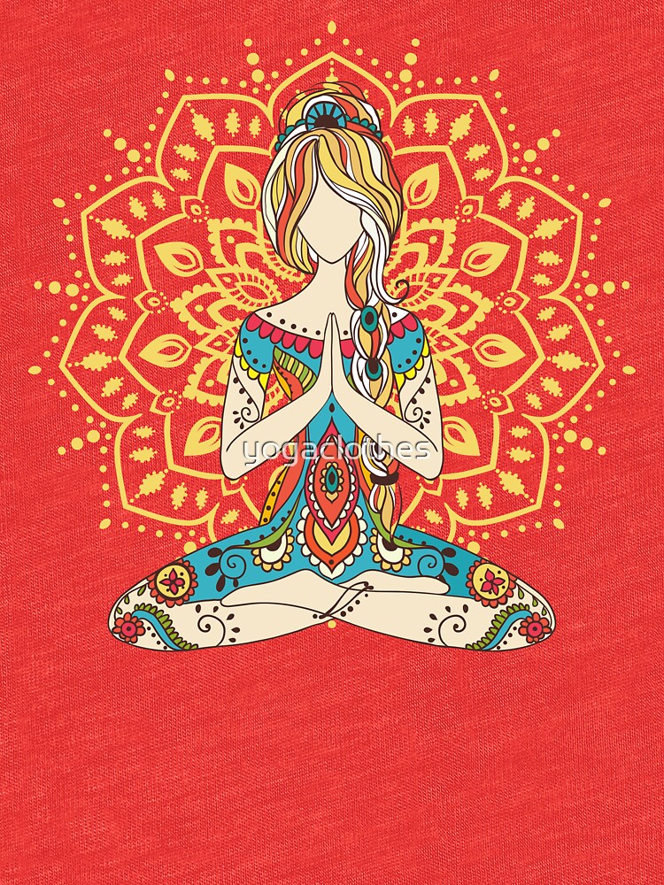 Yoga Om Chakras Mindfulness Meditation Zen 4 by yogaclothes
