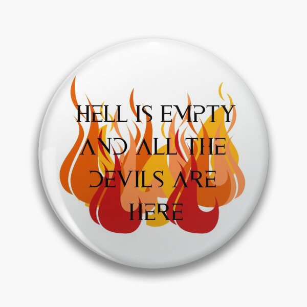 Item preview, Hell Is Empty designed and sold by thecaitycat.