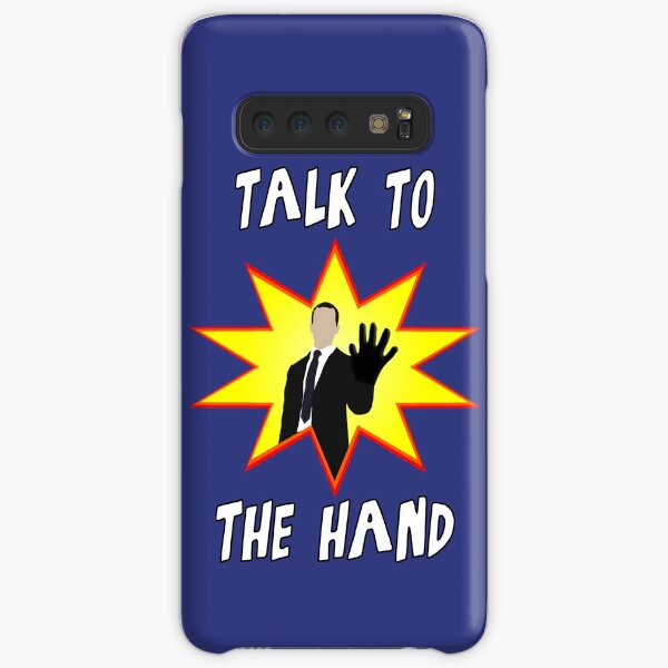 Talk to the hand Samsung Galaxy Snap Case