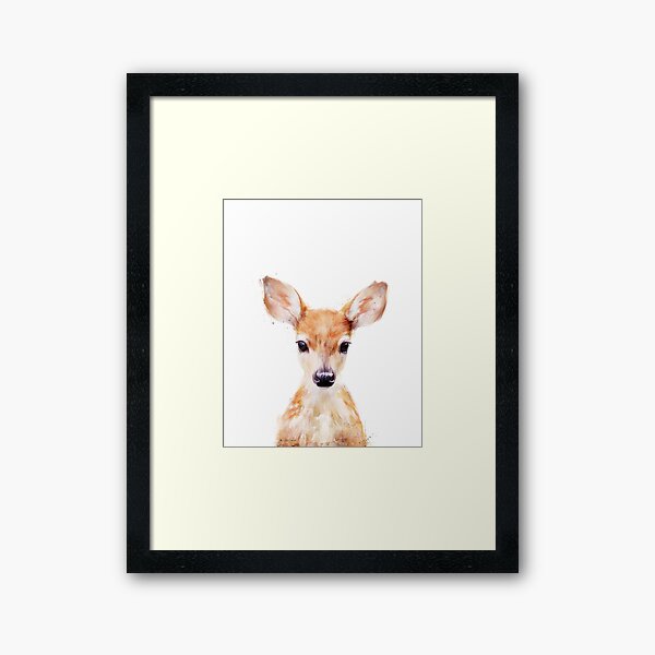 Little Deer Framed Art Print