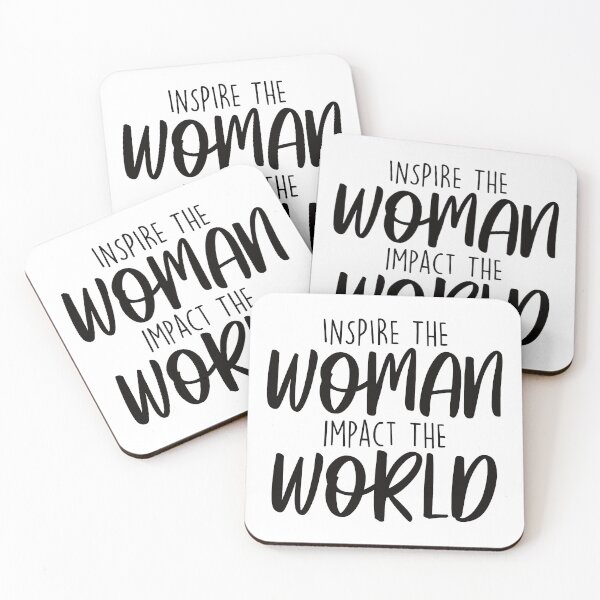 Item preview, Inspire the Woman Impact the World designed and sold by Stickers by SoSrat.