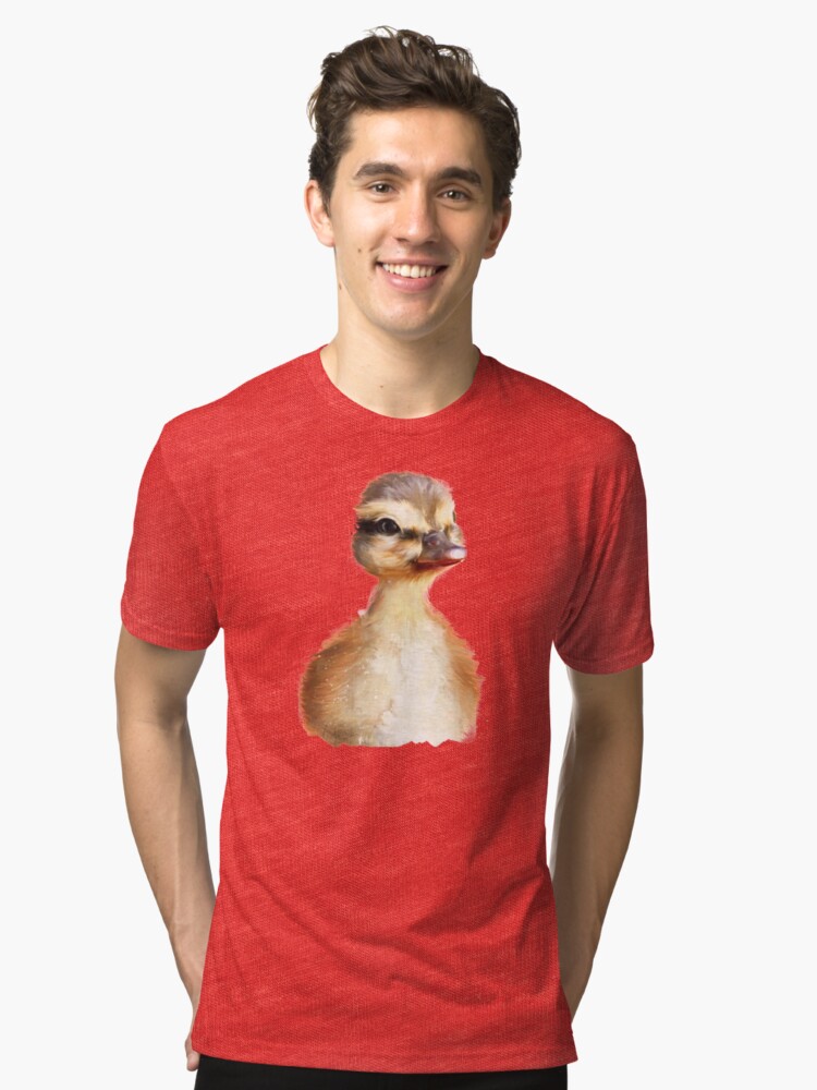 Alternate view of Little Duck Tri-blend T-Shirt