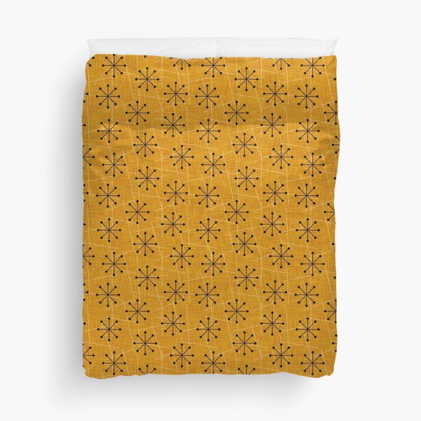 Item preview, Mid Century Modern Gold Starbursts  designed and sold by CheriesArt.