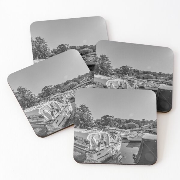 Item preview, Motorboats moored on the Norfolk Broads, UK designed and sold by yackers1.