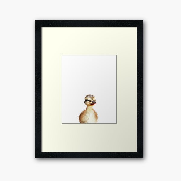 Little Duck Framed Art Print