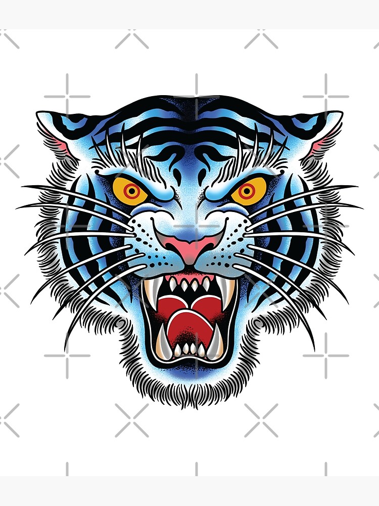 Tiger tattoo, tattoo sketch#2