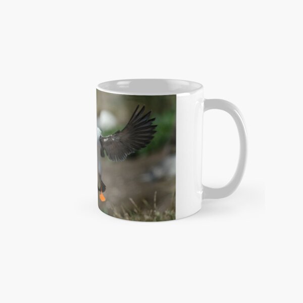 Puffin in Flight Classic Mug