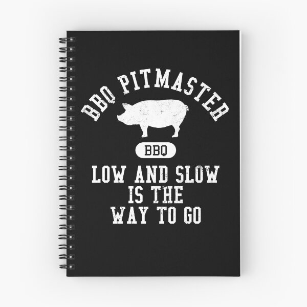 Item preview, BBQ Pitmaster Low And Slow Is The Way To Go Collegiate Distressed designed and sold by Alex Popo.